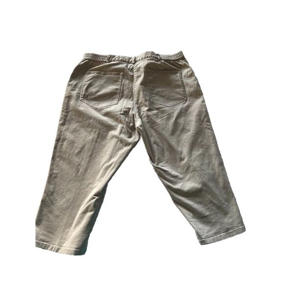 Hearts Of Palm Tan Capris Ladies Size 10 - Picture 8 of 15